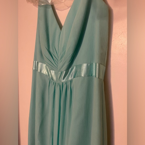 David’s Bridal Turquoise Bridesmaids Dress (2 in stock) - Picture 5 of 7